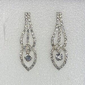 Elegant Silver Drop Earrings